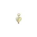 Coeur blanc nacré