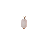 Cylindre pierre blanche